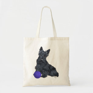 Tote Bag Terrier Écossais Joue avec moi!