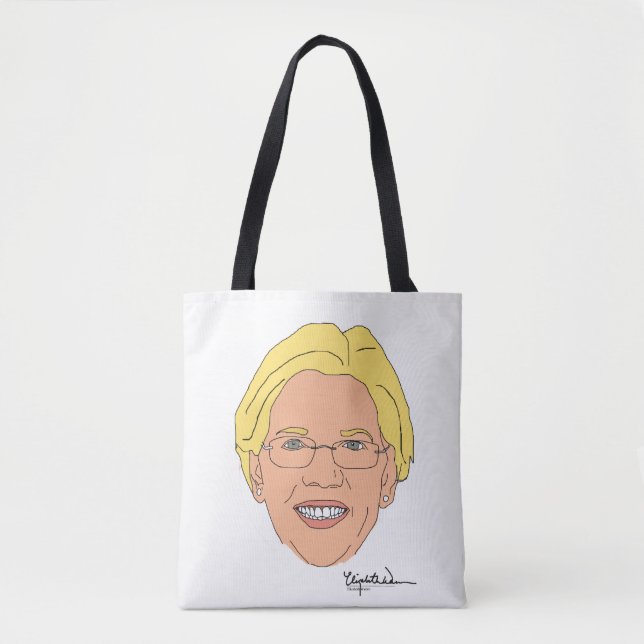 Tote Bag Terriers d'Elizabeth avec la signature (Devant)