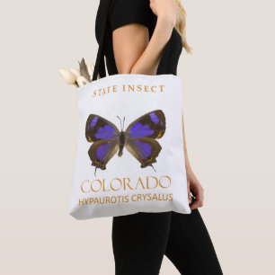 Tote Bag Territoire du Colorado Insecte Le Papillon Thécla