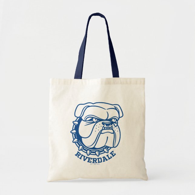 Tote Bag Tête de Riverdale Bulldog (Devant)