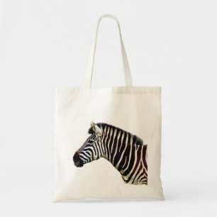 Tote Bag Tête de zèbre à l'épaule