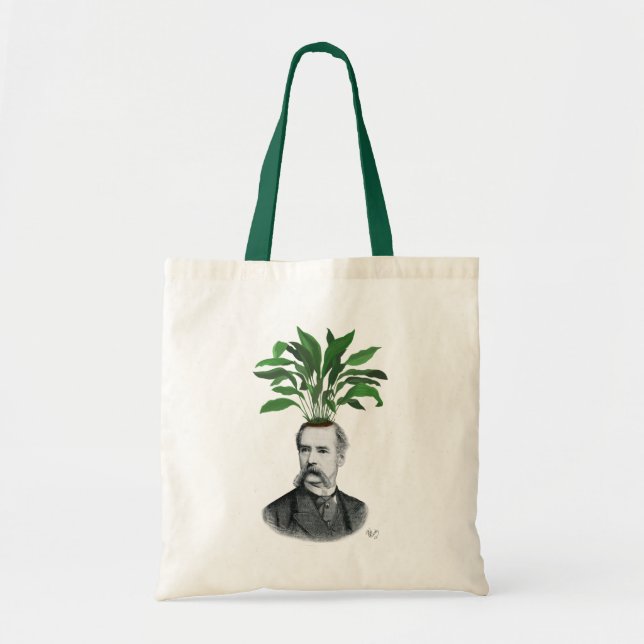 Tote Bag Tête du Plante Aspidistra (Devant)