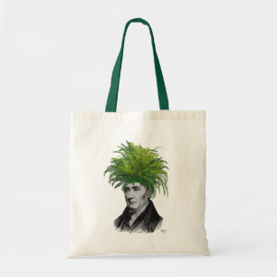 Tote Bag Tête d'usine de tête de fougère