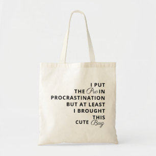 Tote Bag Texte d'Humour Décontracté amusant personnalisé mo