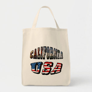 Tote Bag Texte du drapeau de la Californie