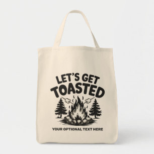 Tote Bag Texte personnalisé Camping