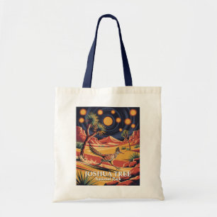 Tote Bag Texte personnalisé Joshua Tree Faune Grand Géocouc