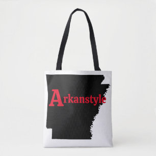 Tote Bag Texte rouge Arkanstyle