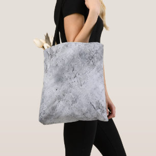Tote Bag Texture de plâtre en béton léger avec détresse