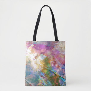 Tote Bag Texture grunge abstraite avec la peinture 3