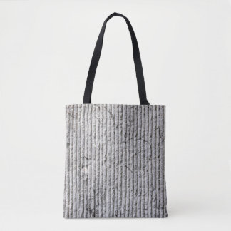 Tote Bag Texture murale en pierre grise. Texture du mur de