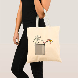Tote Bag Thanksgiving Fatigué Turquie en Cuisine Pot Humour