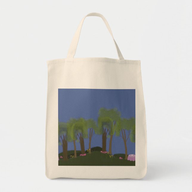 Tote Bag Thé de forêt du soir (Devant)