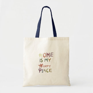 Tote Bag The Happy Introvert “Home Is My Happy Place”