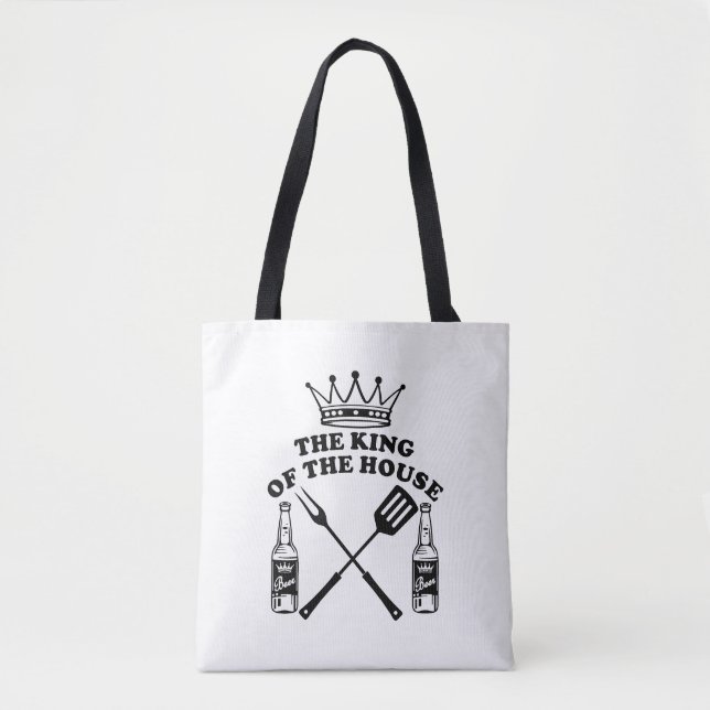 Tote Bag The King of the House Beer (Devant)