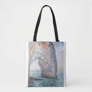 Tote Bag The Manneporte near Etracétate par Claude Monet