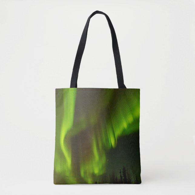 Tote Bag The Northern Lights | Fairbanks, Alaska (Devant)