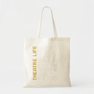 Tote Bag Théâtre Cadeau Chemise par intérim Thespian Play D