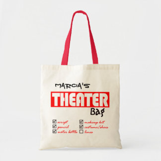 Tote Bag Théâtre personnalisé Fourre-tout