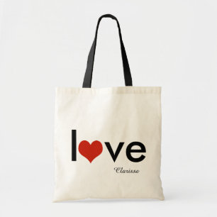 Tote Bag thème d'amour personnalisé