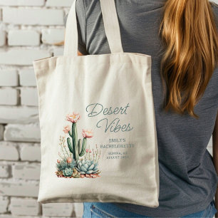 Tote Bag Thème Désert pour Enterrement de Vie de Célibatair