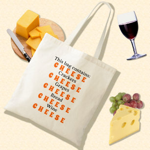 Tote Bag Thème du fromage Foodie
