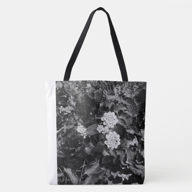 Tote Bag Thème floral nostalgique (Devant)