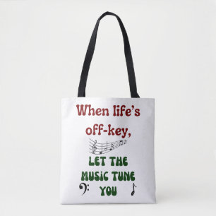 Tote Bag Thérapie musicale :