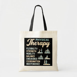 Tote Bag Thérapie physique Description Drôle Thérapeute