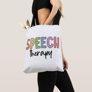 Tote Bag Thérapie vocale SLP Discours Cadeaux pathologistes