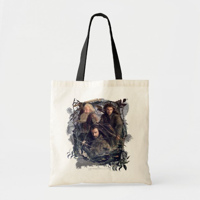 Tote Bag Thorin, Kili et Balin Graphique (Devant)