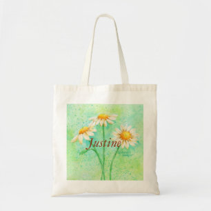 Tote Bag Three Daisies Tragetasche
