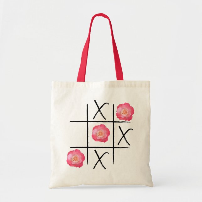 Tote Bag Tic-Tac-Rose Tote (Devant)