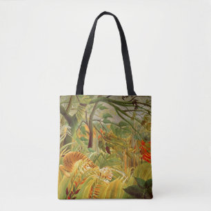 Tote Bag Tigre dans une tempête tropicale 1891