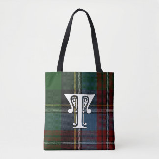 Tote Bag Tilley Clan Tartan Monogramme