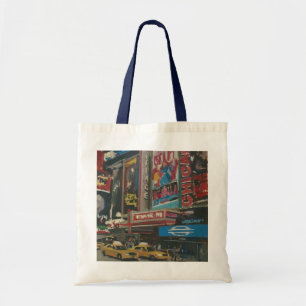 Tote Bag Times Square lumineux 2012 de lumières