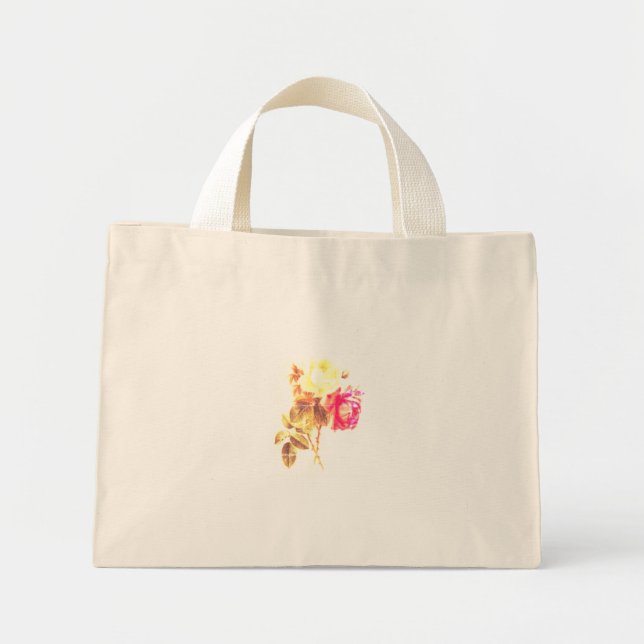 Tote Bag TINY STYLE COOLES ÖKO DESIGN Mini Stoffbeutel (Vorne)