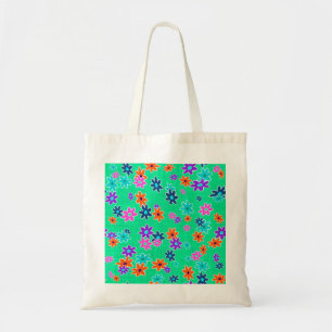 Tote Bag Tissu floral Couleur Motif sans couture