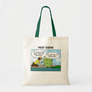 Tote Bag Tissu personnalisé par Geocaching extrême drôle de
