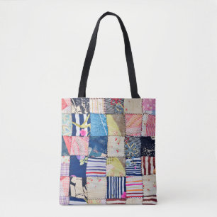 Tote Bag Tissu unique : Bangkok Couvertures artisanales