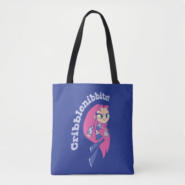 Tote Bag Titans Ados, partez ! | Starfire "Cribblenibbits!" (Devant)