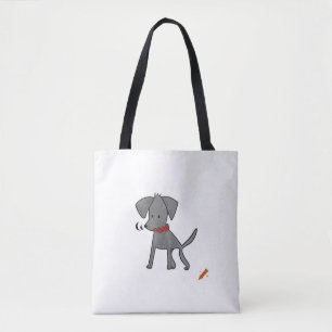 Tote Bag Titre : "Sac fourre-tout Surreal Puppy Design - Sp