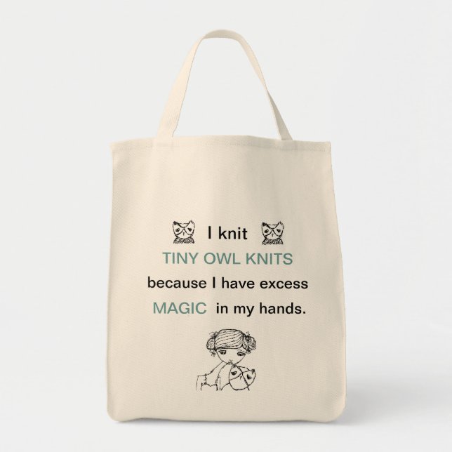 Tote Bag TKGA fourre-tout magique excédentaire (Devant)