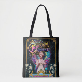 Tote Bag TMH Vintage psychédélique Fairy Fourre-tout