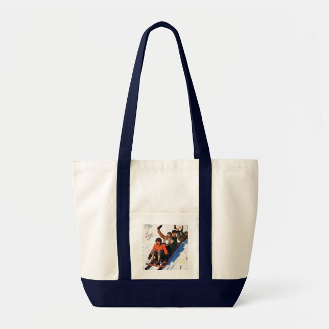 Tote Bag Tobagganing (Devant)