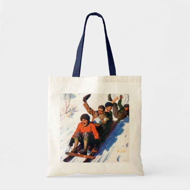 Tote Bag Tobagganing (Devant)