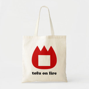 Tote Bag 📛 tofu en feu