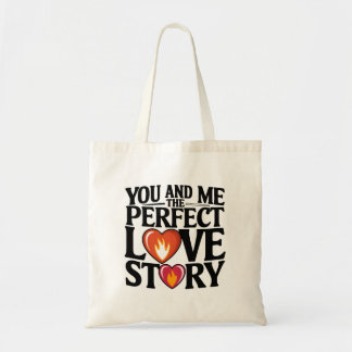 Tote Bag Toi et moi l'histoire d'amour parfaite