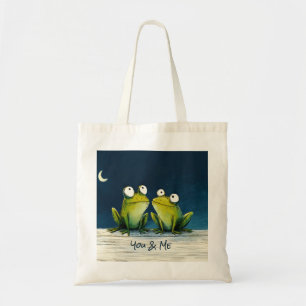 Tote Bag Toi & Moi Grenouilles – Jolie illustration d'anima