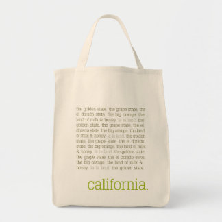 Tote Bag Toile Fourre-tout de la Californie